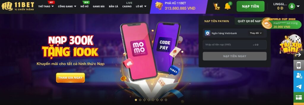 Từ khi 11bet chính thức có mặt tại thị trường đến nay đã trải qua nhiều thăng trầm
